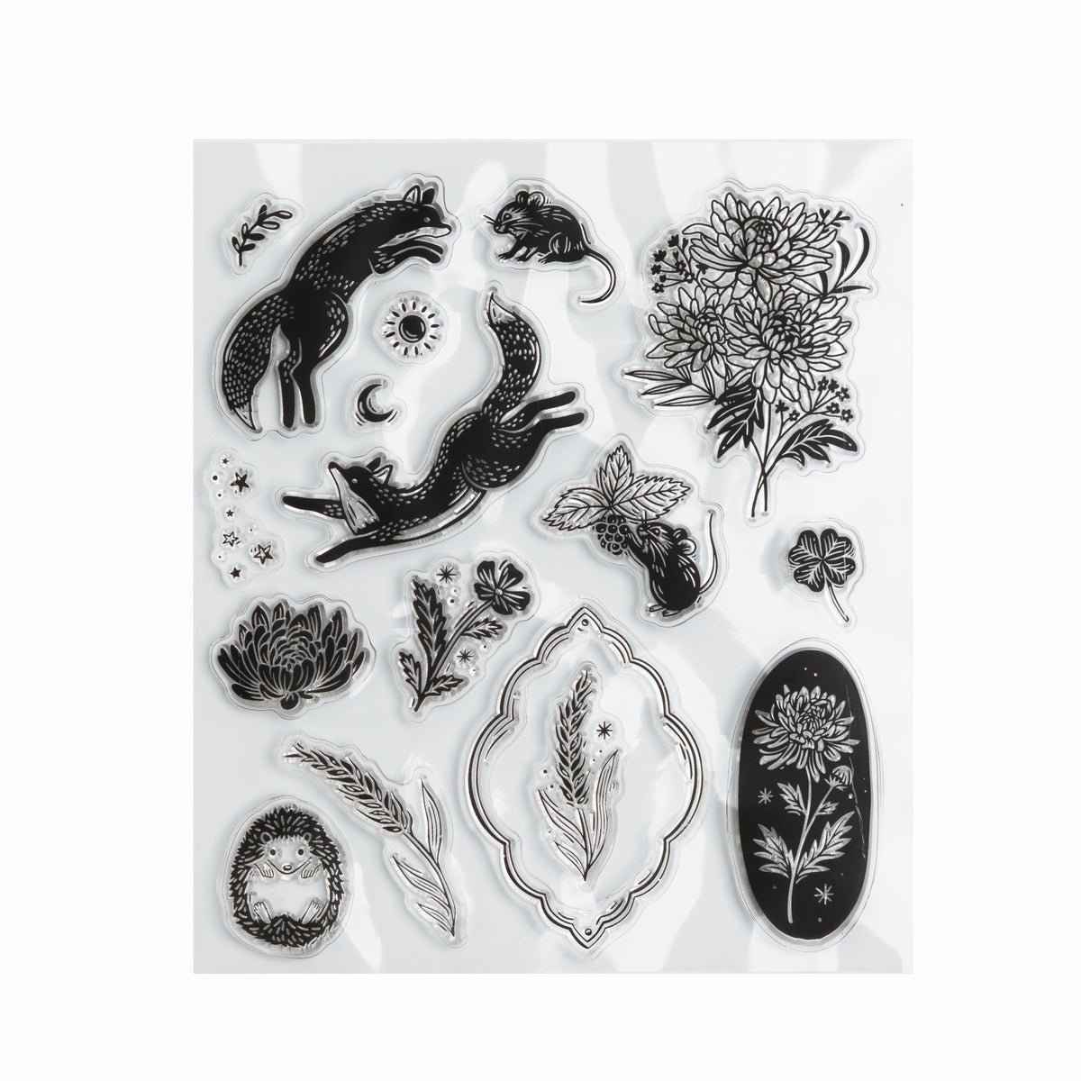 Forest Findings Acrylic Stamps - Archer and Olive