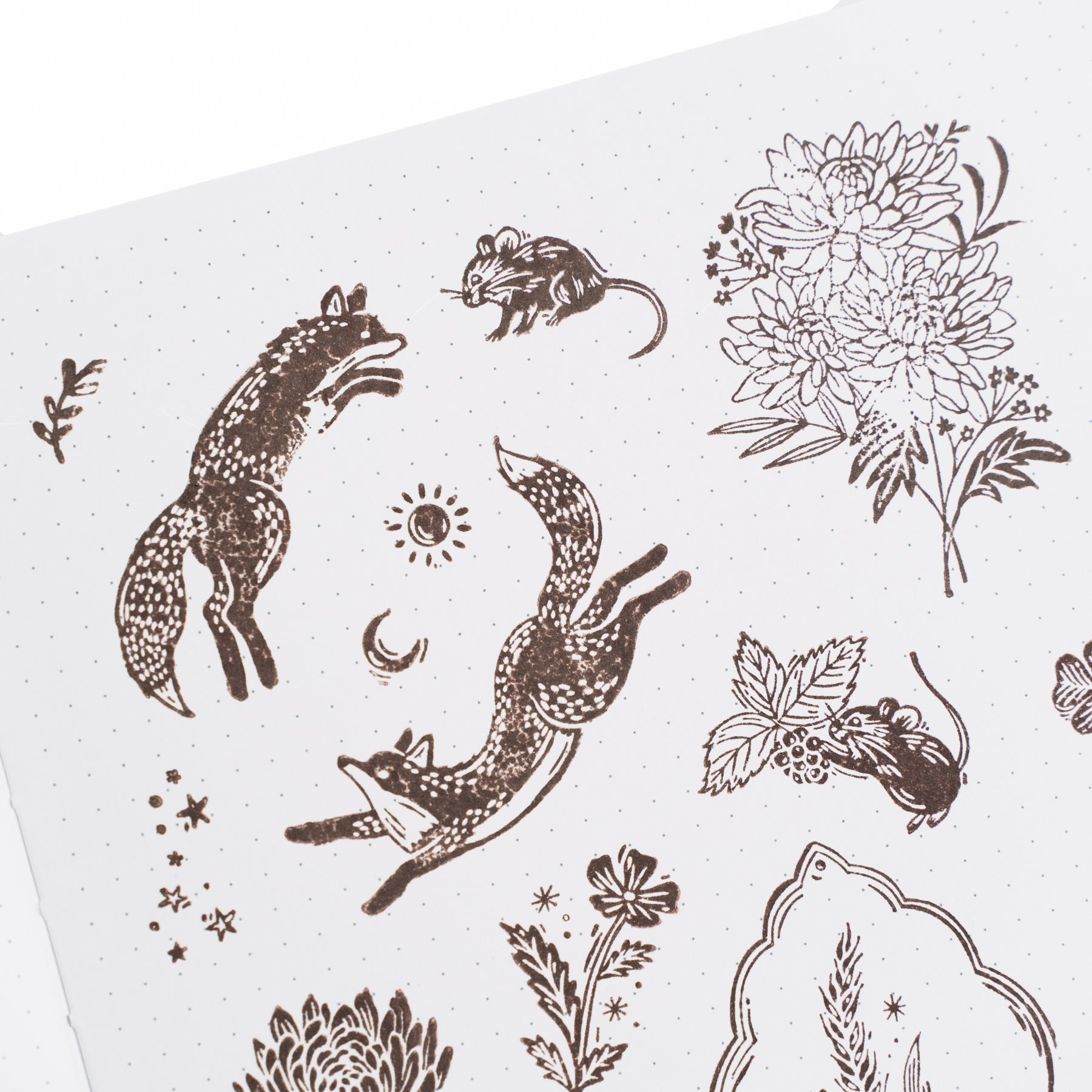 Forest Findings Acrylic Stamps - Archer and Olive