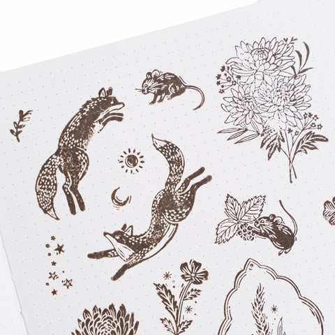 Forest Findings Acrylic Stamps - Archer and Olive