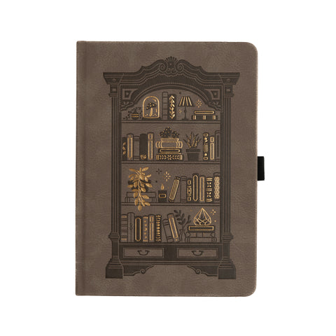 Bookshelf Dot Grid Notebook - Archer and Olive