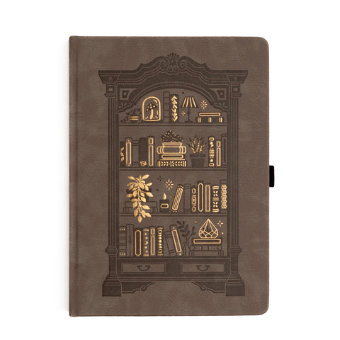 Bookshelf Dot Grid Notebook - Archer and Olive