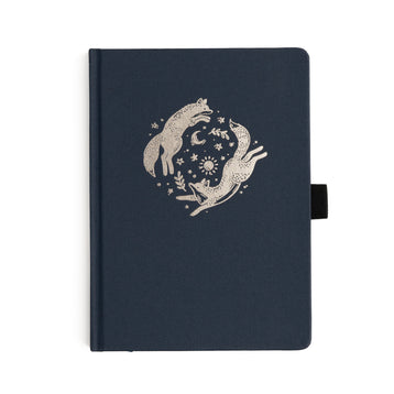 Forest Foxes Dot Grid Notebook - Archer and Olive