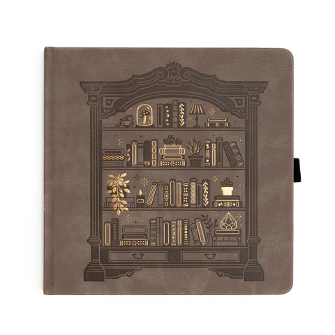 Bookshelf Dot Grid Notebook - Archer and Olive