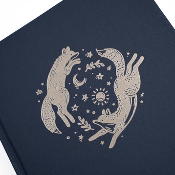 Forest Foxes Dot Grid Notebook - Archer and Olive