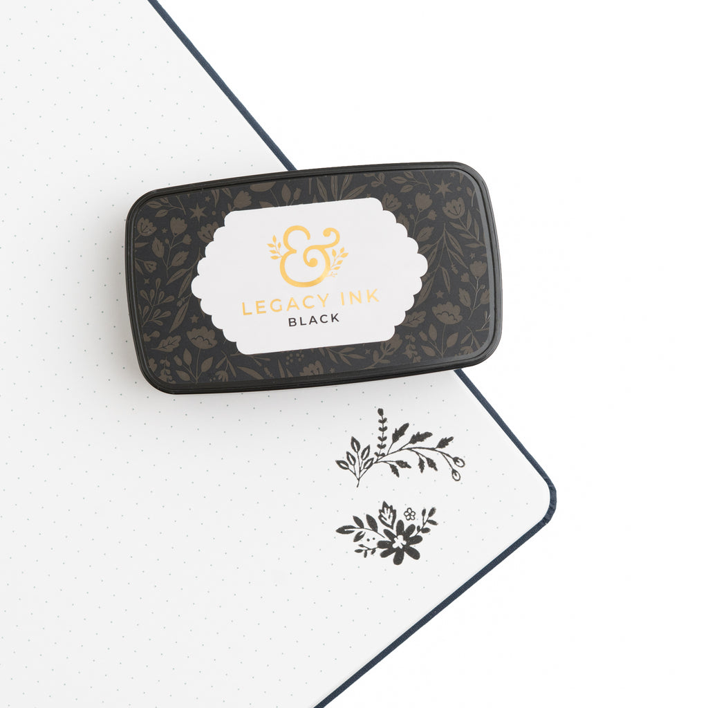 Legacy Ink Pad - Black - Archer and Olive