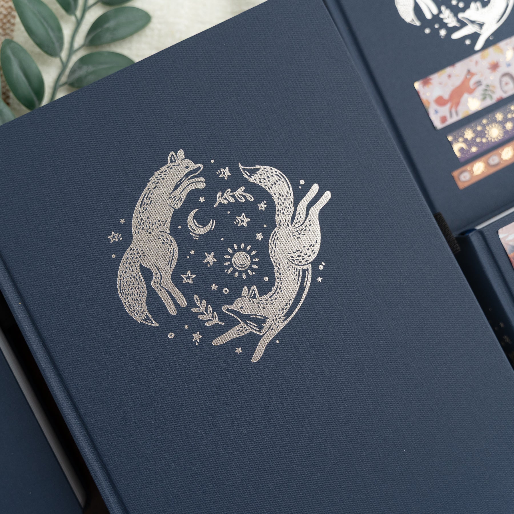 Forest Foxes Dot Grid Notebook - Archer and Olive