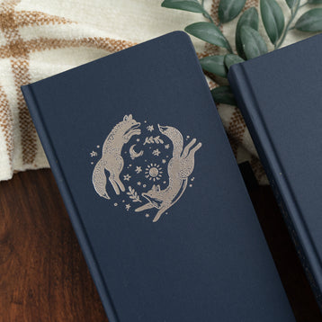 Forest Foxes Dot Grid Notebook - Archer and Olive