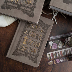 Bookshelf Dot Grid Notebook - Archer and Olive