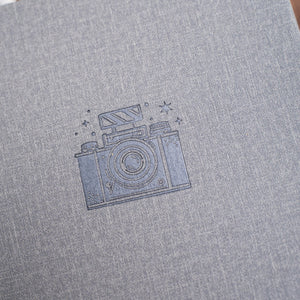 8x8 Vintage Camera: Dot Grid Notebook