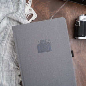 8x8 Vintage Camera: Dot Grid Notebook