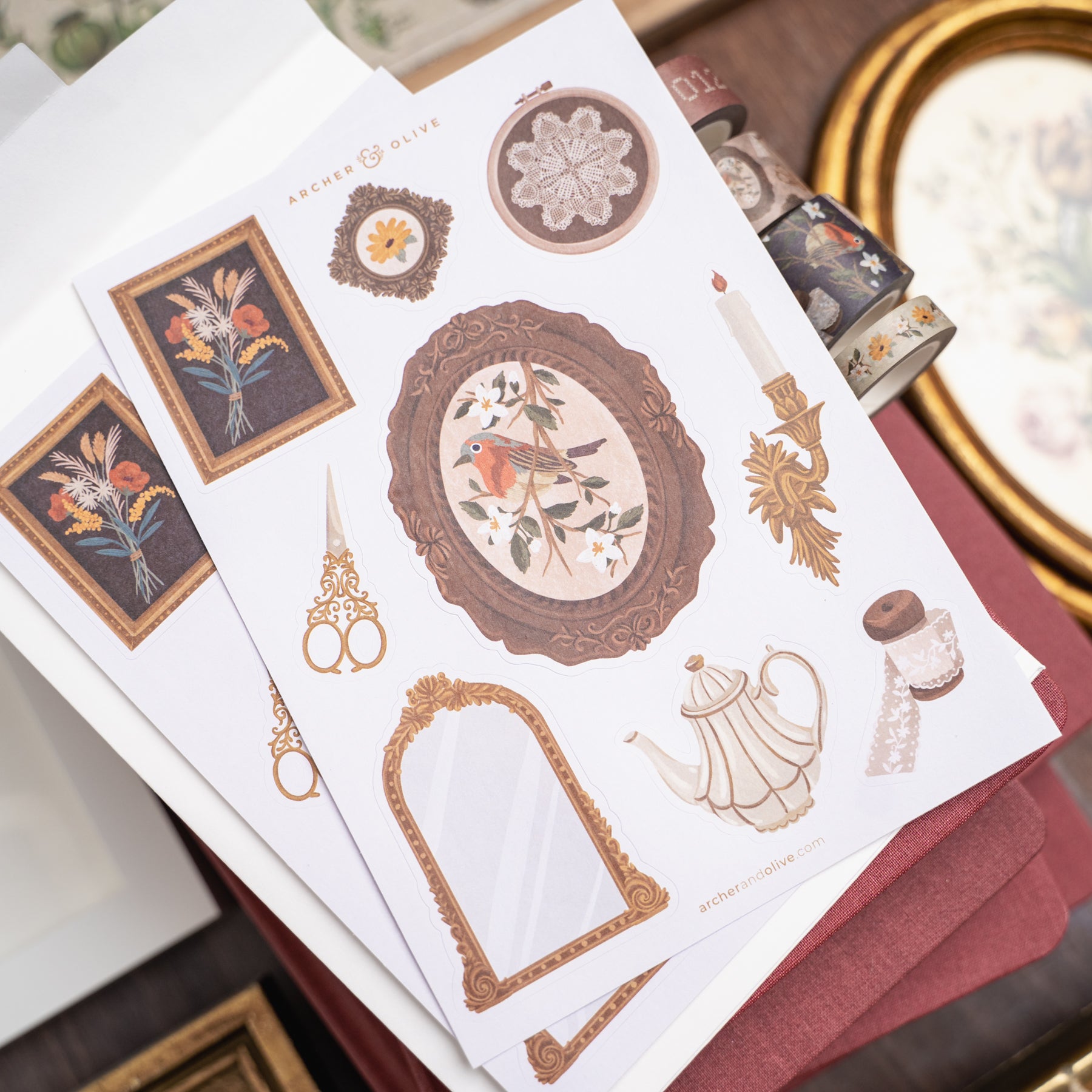 Frame Wall Stickers - Archer and Olive