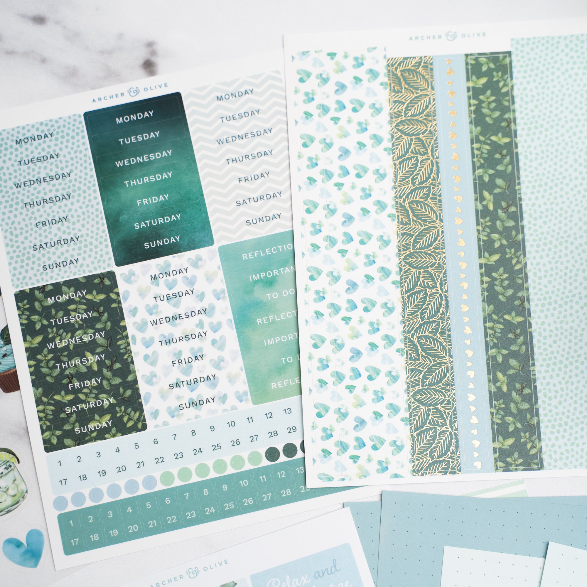 Minty Fresh Kit - Archer and Olive