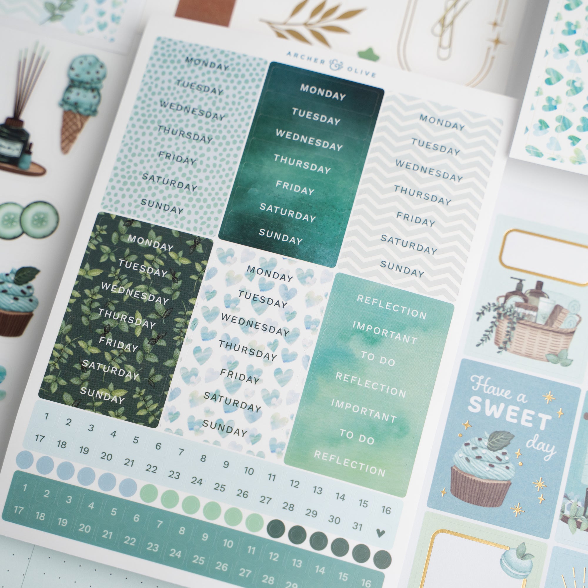 Minty Fresh Kit - Archer and Olive