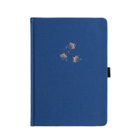 A5 Lined Notebook: Firefly Night - Archer and Olive