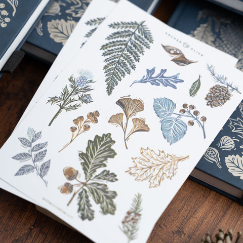 Forest Impressions Sticker Set - Archer and Olive