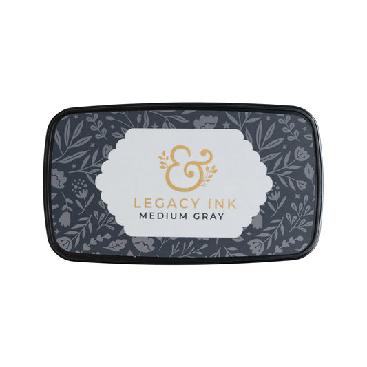 Legacy Ink Pad – Medium Gray - Archer and Olive