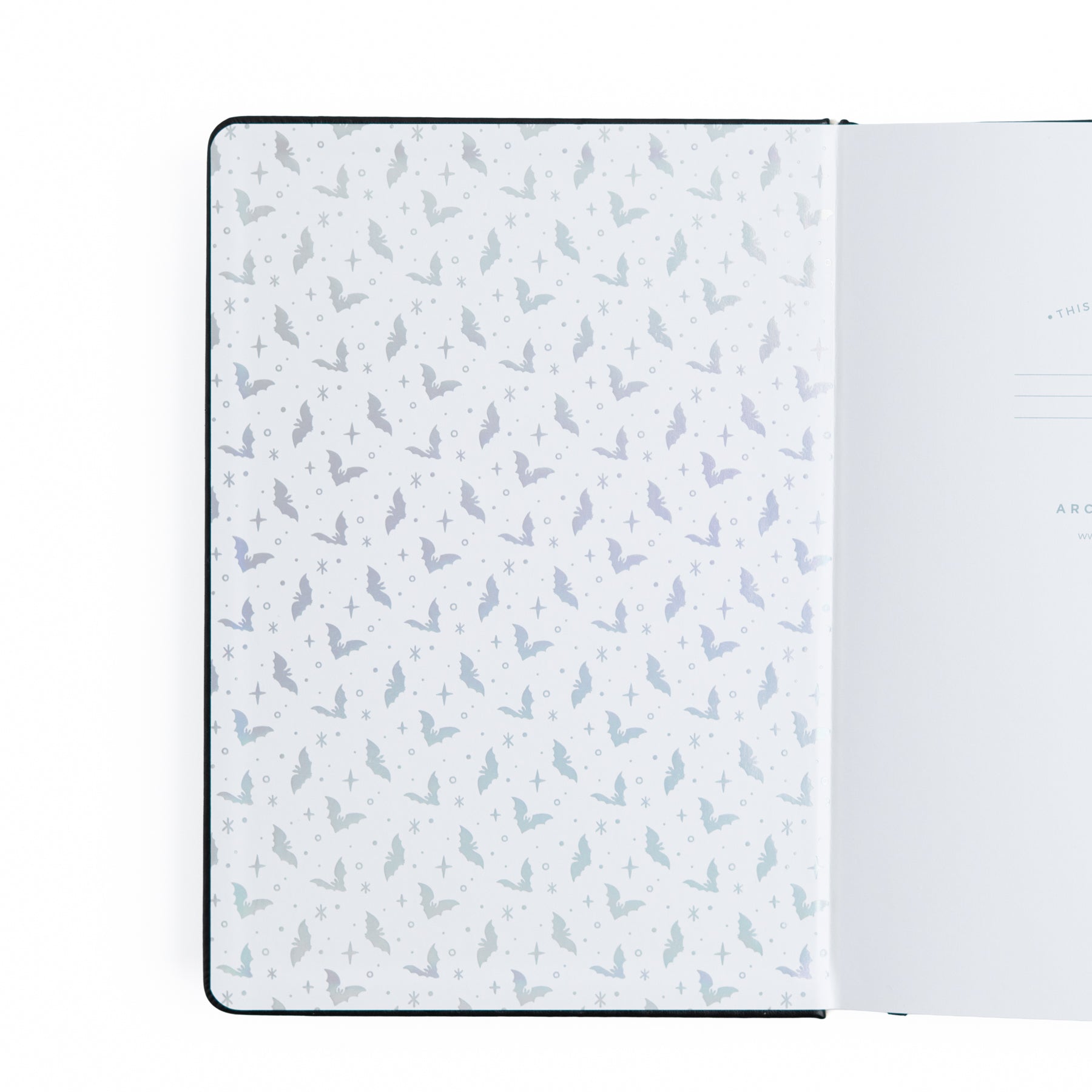 Cute Bat Dot Grid Notebook - Archer and Olive