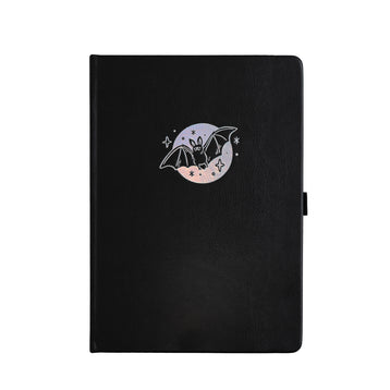 Cute Bat Dot Grid Notebook - Archer and Olive