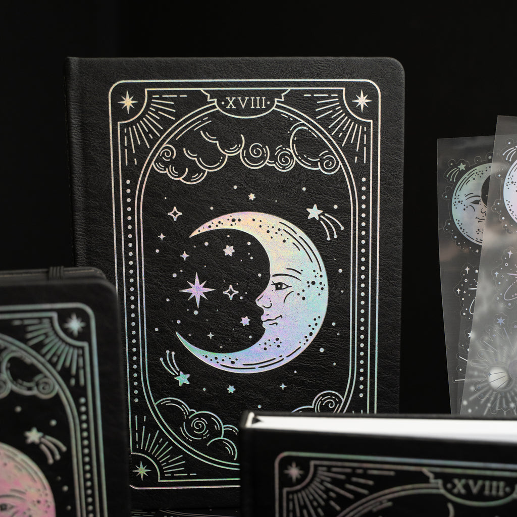 Lunar Veil Dot Grid Notebook - Archer and Olive