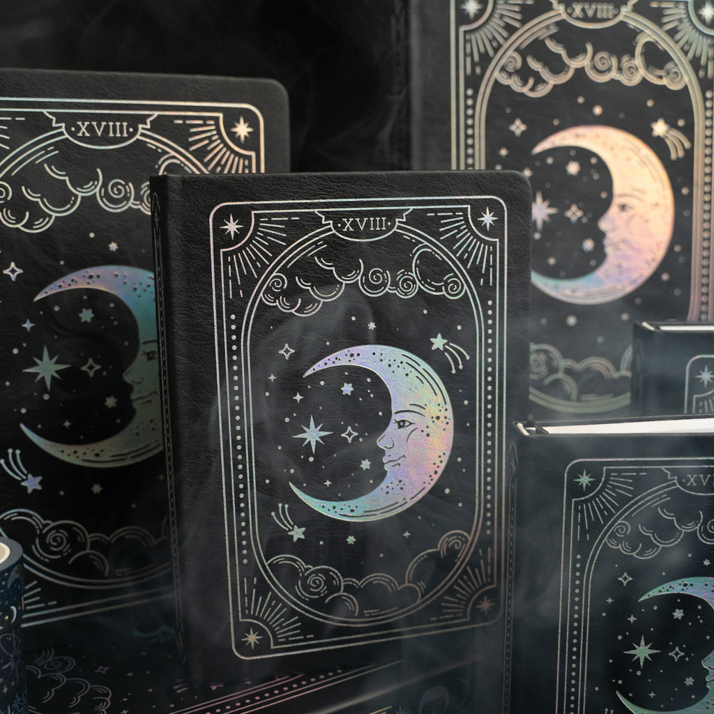 Lunar Veil Dot Grid Notebook - Archer and Olive