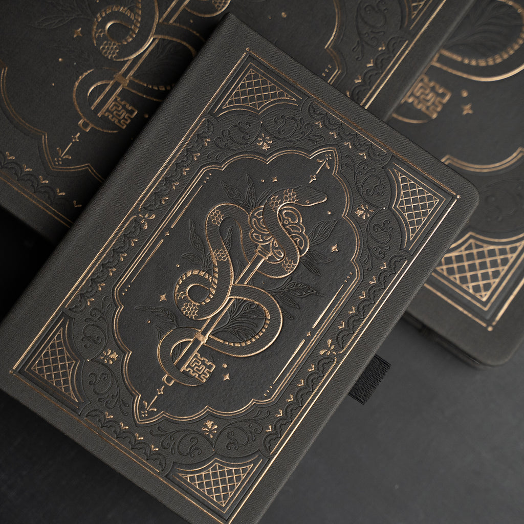 Coiled Key Dot Grid Notebook – Deckled Pages - Archer and Olive