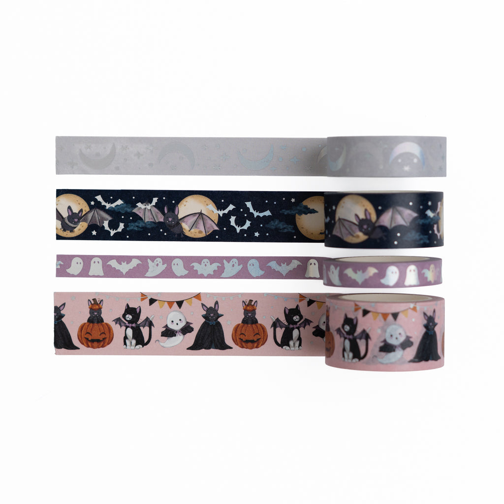 Cute Bat Washi Tape Set - Archer and Olive