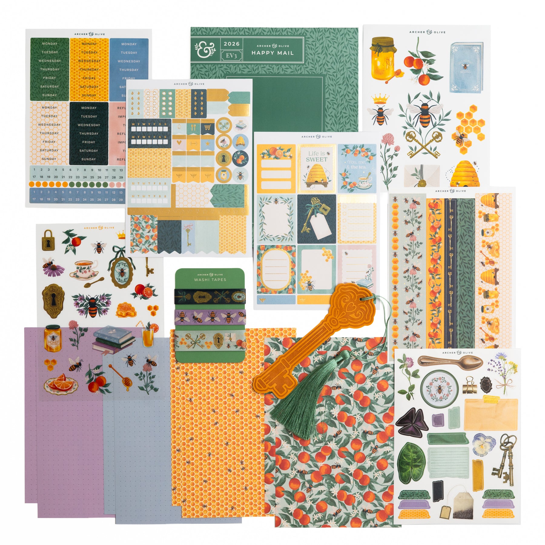 Keeper of Bees Themed Kit - Archer and Olive