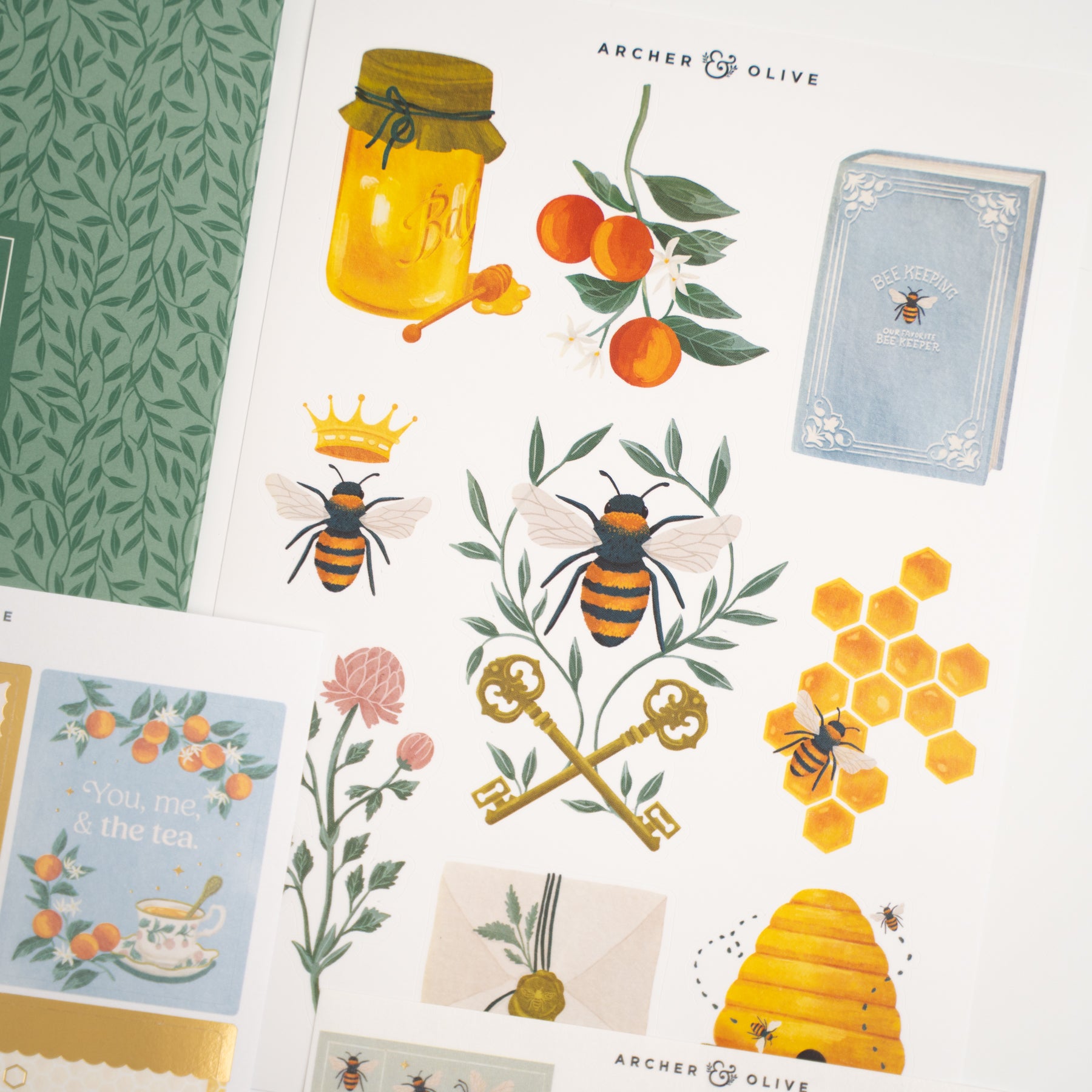 Keeper of Bees Themed Kit - Archer and Olive