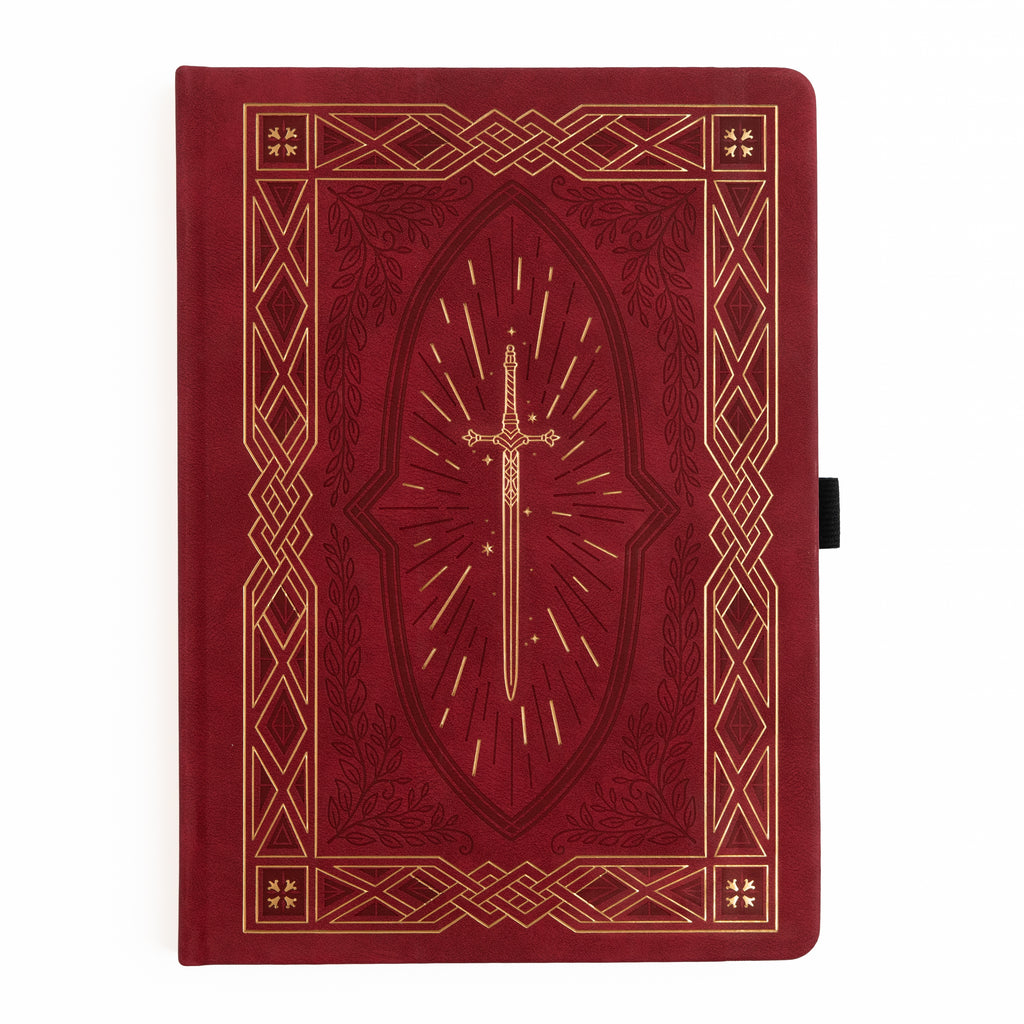 Knight's Sword Notebook - Archer and Olive