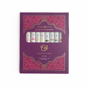 Meadow & Vine Set of 10 Acrylograph Pens - Archer and Olive