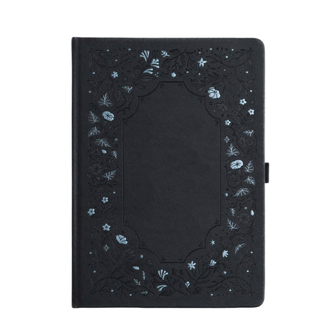 B5 Dot Grid Notebook: Midnight Floral - Archer and Olive