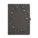 B5 Dot Grid Notebook: Midnight Floral in Gray - Archer and Olive