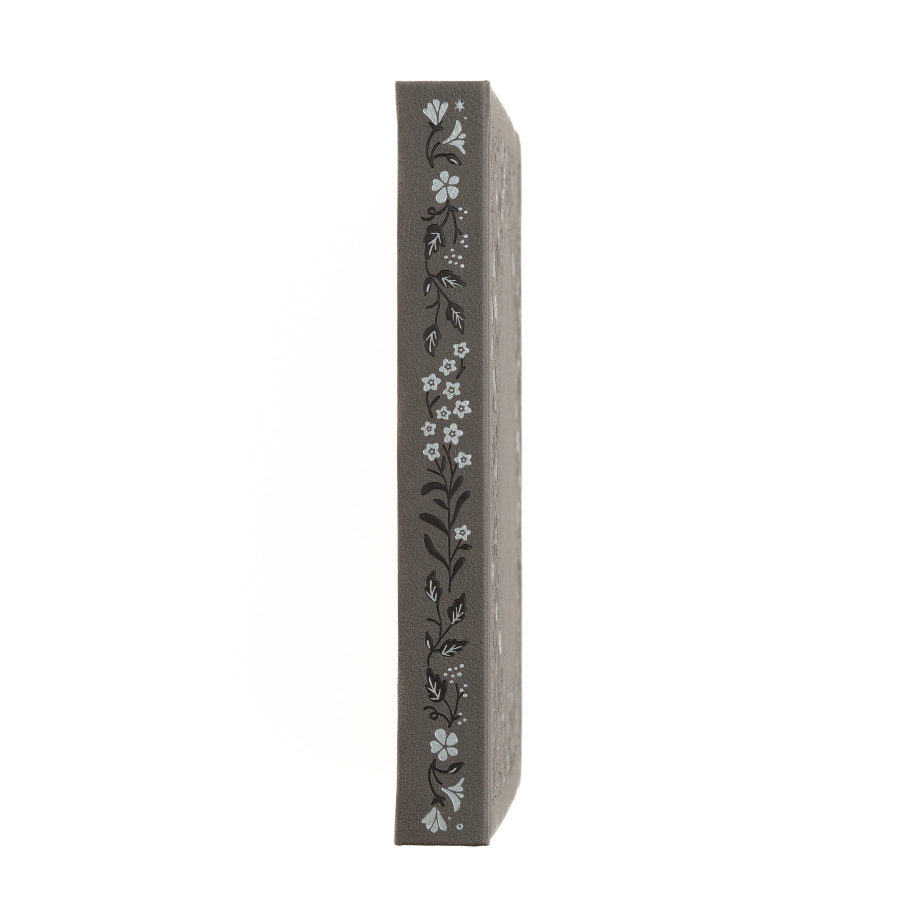 A5 Dot Grid Notebook: Midnight Floral in Gray - Archer and Olive