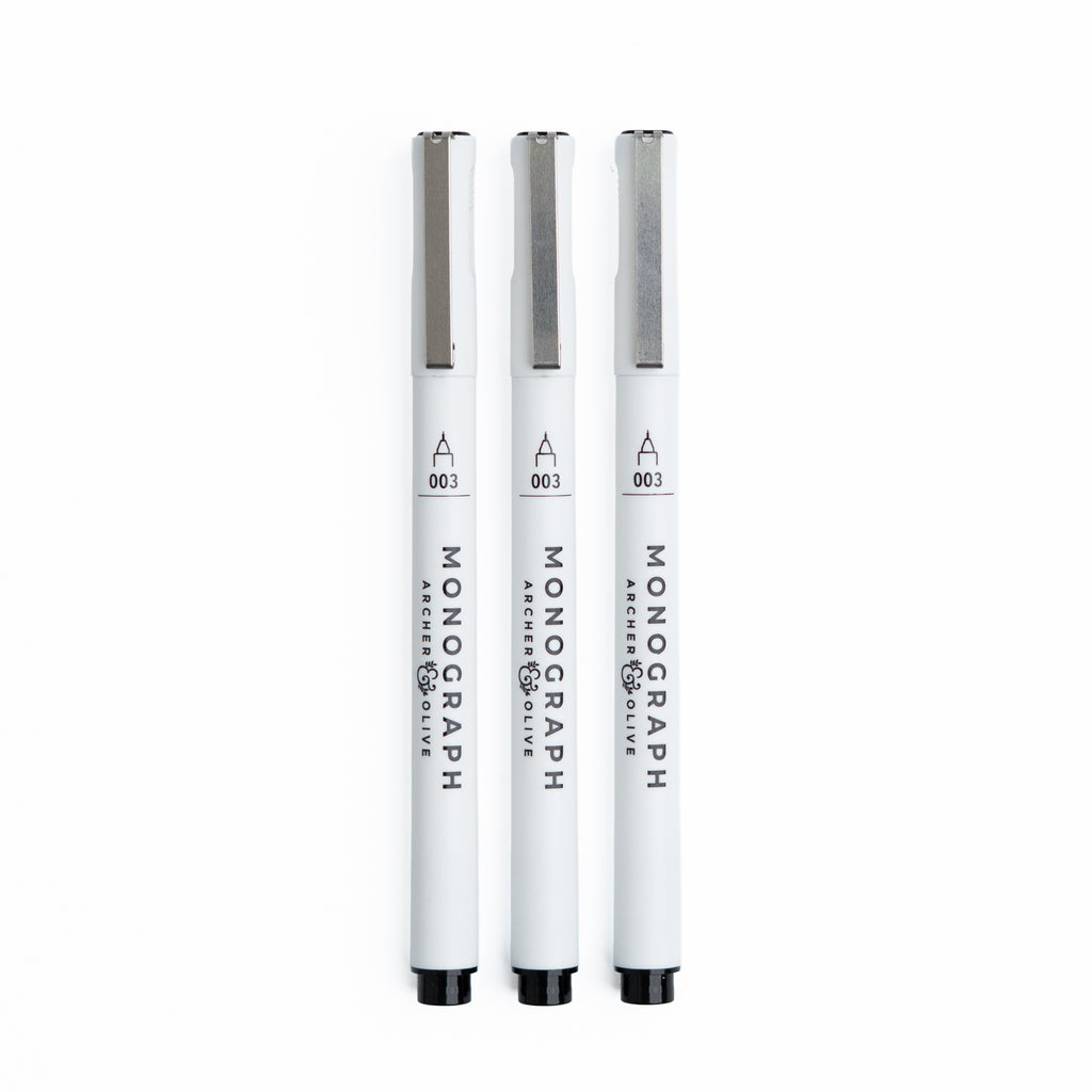 Monograph Pen Sets - Archer and Olive