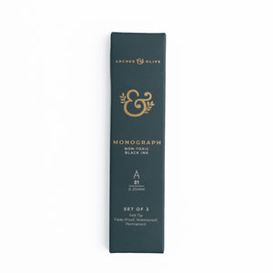 Monograph Pen Sets - Archer and Olive