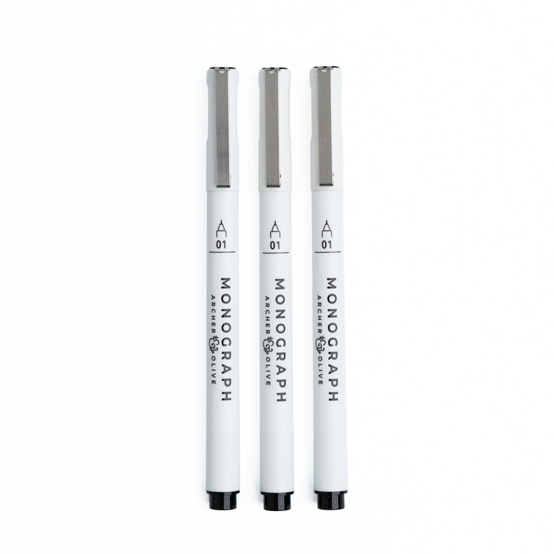 Monograph Pen Sets - Archer and Olive