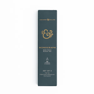 Monograph Pen Sets - Archer and Olive