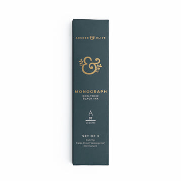 Monograph Pen Sets - Archer and Olive