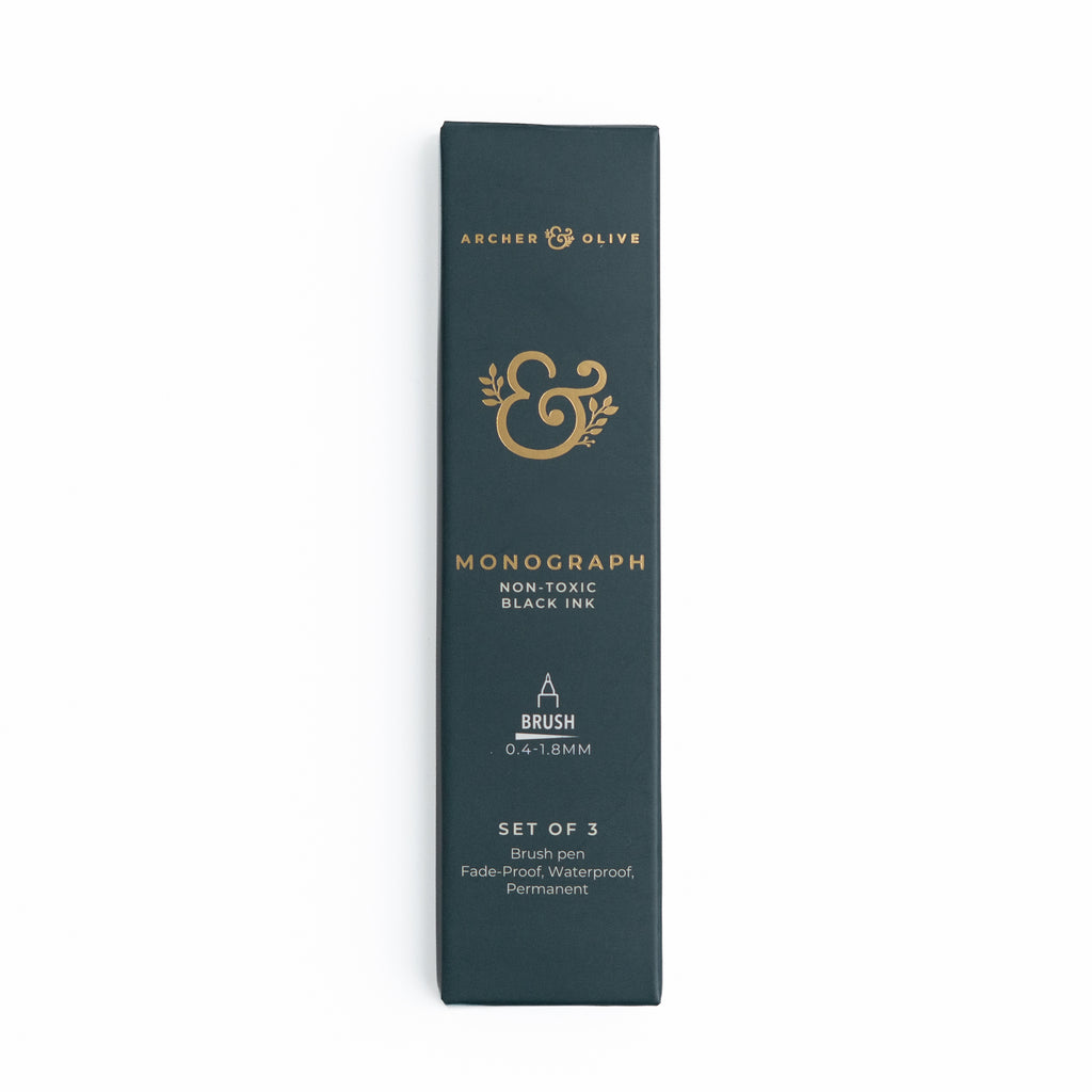Monograph Pen Sets - Archer and Olive