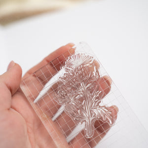 Acrylic Stamping Block Set of 3 - Archer and Olive