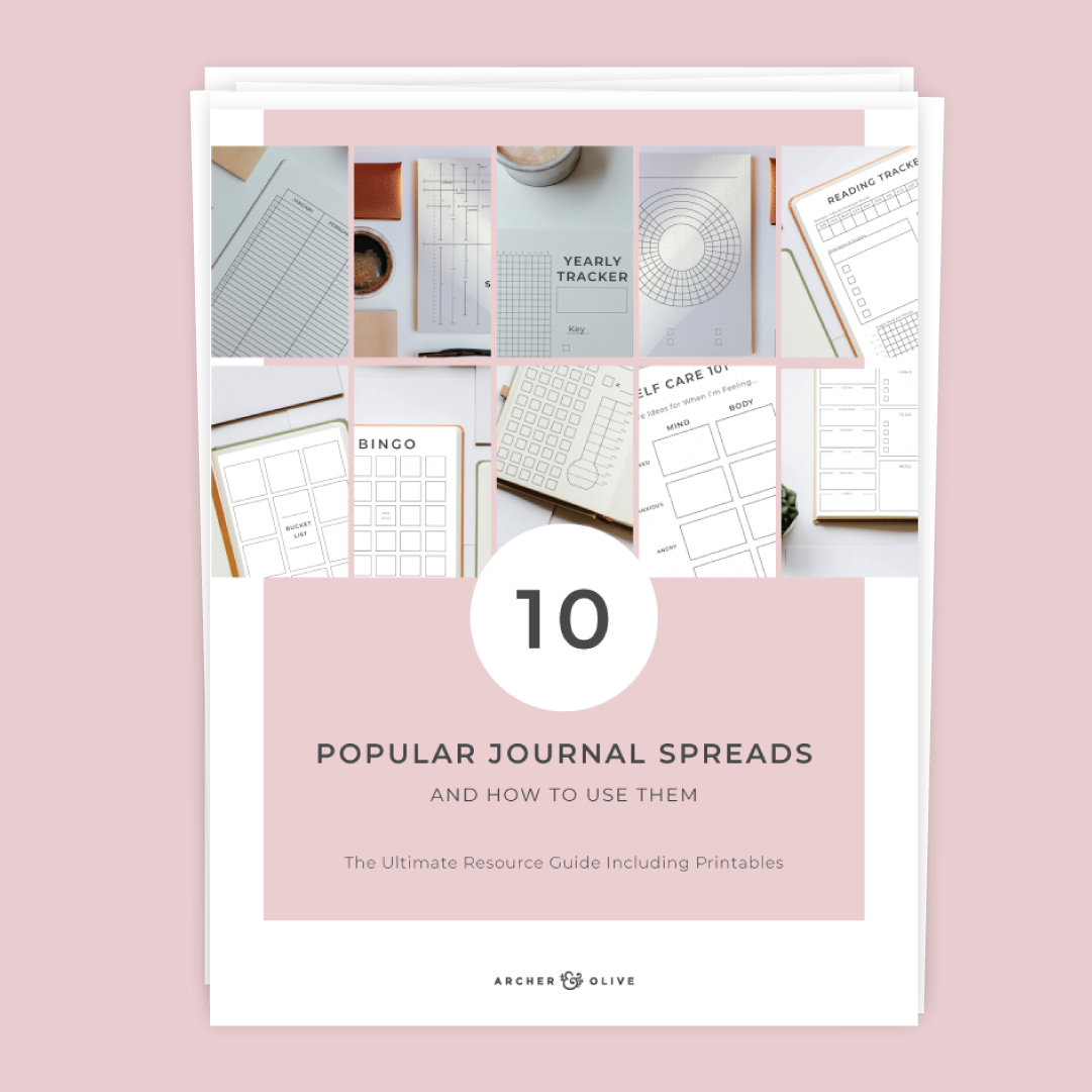 Popular Journal Layouts Digital Workbook - Archer and Olive