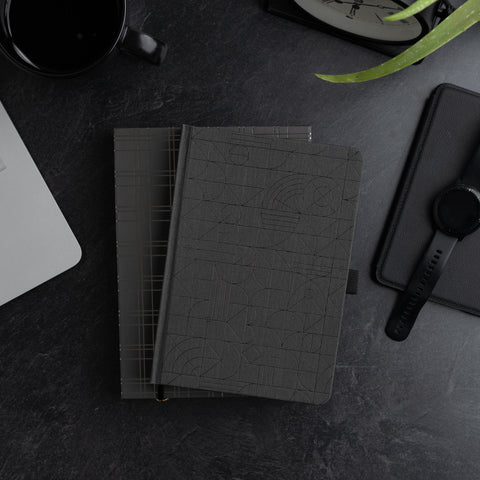 B5 Marked. Dot Grid Notebook