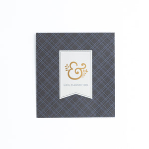 Vinyl Planner Tabs - Grayscale - Archer and Olive