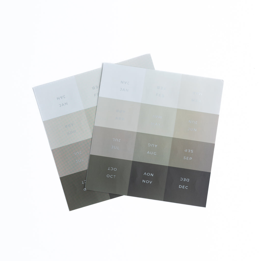 Vinyl Planner Tabs - Grayscale - Archer and Olive