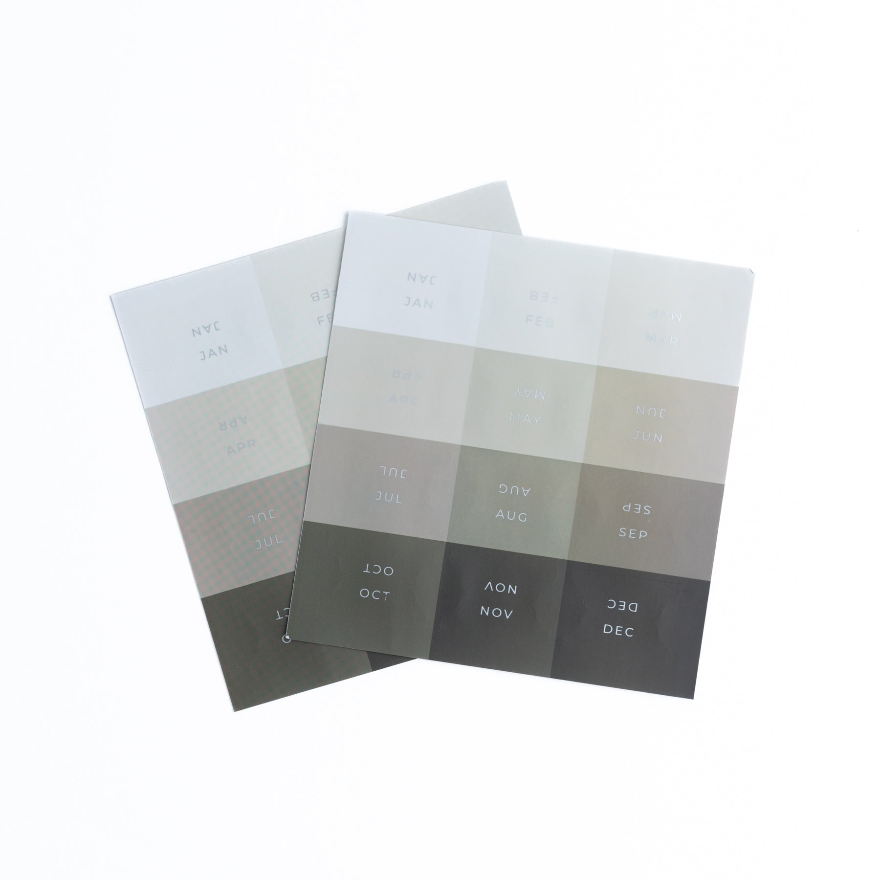 Vinyl Planner Tabs - Grayscale - Archer and Olive