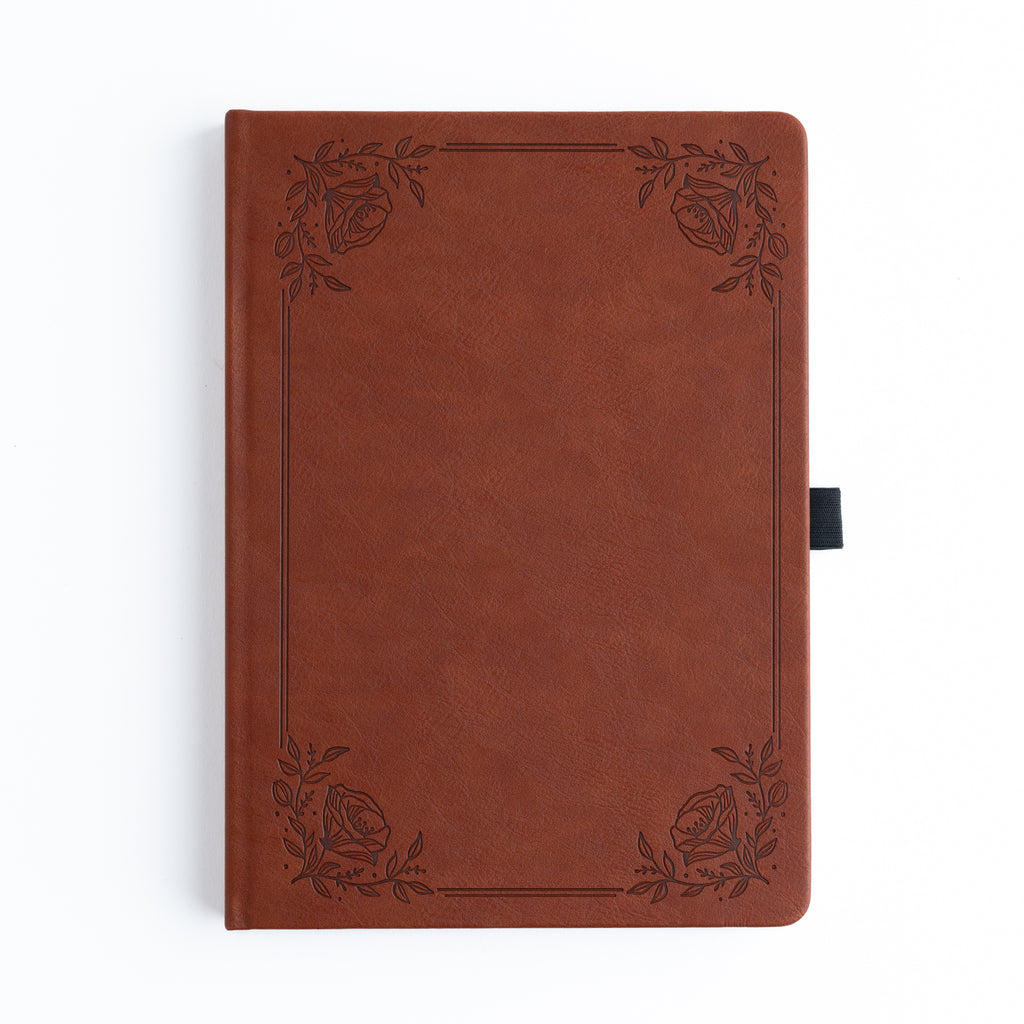 A5 Minimal Floral Undated Planner - Archer and Olive