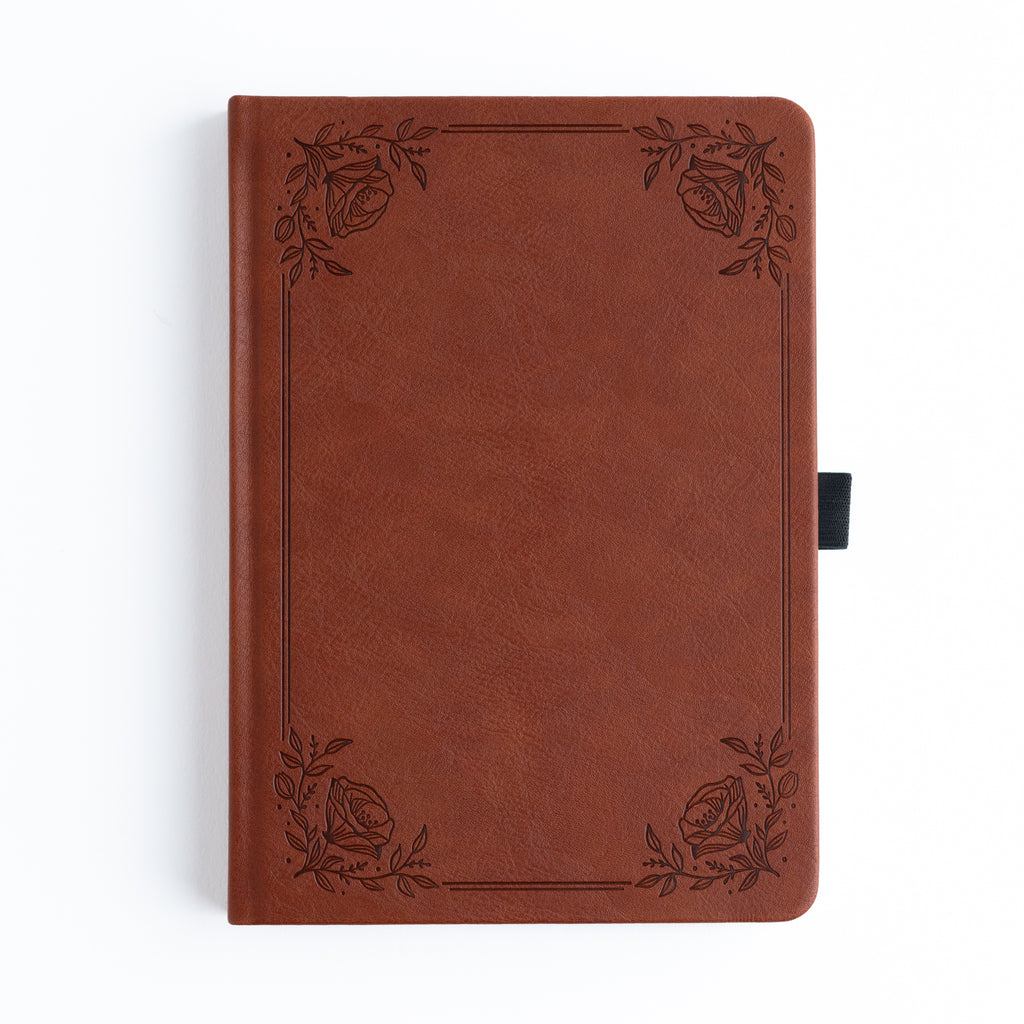 A5 Minimal Floral Undated Planner - Archer and Olive