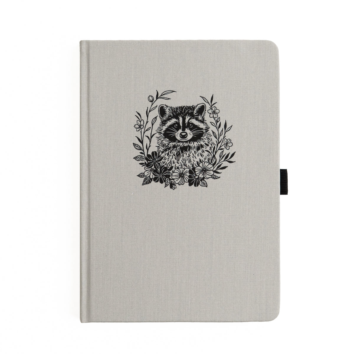 A5 Radiant Raccoon: Lined Notebook