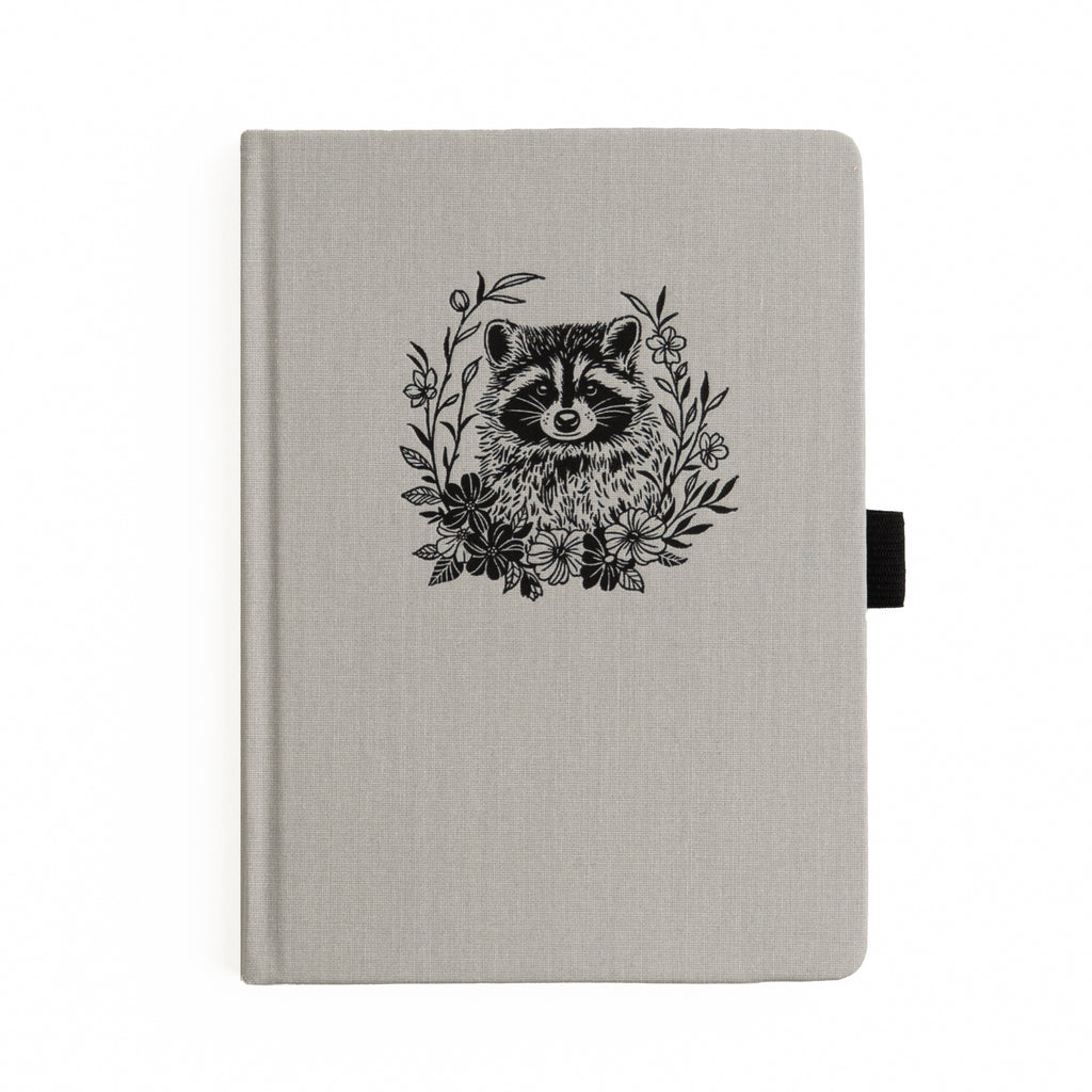 B6 Radiant Raccoon: Dot Grid Notebook - Archer and Olive