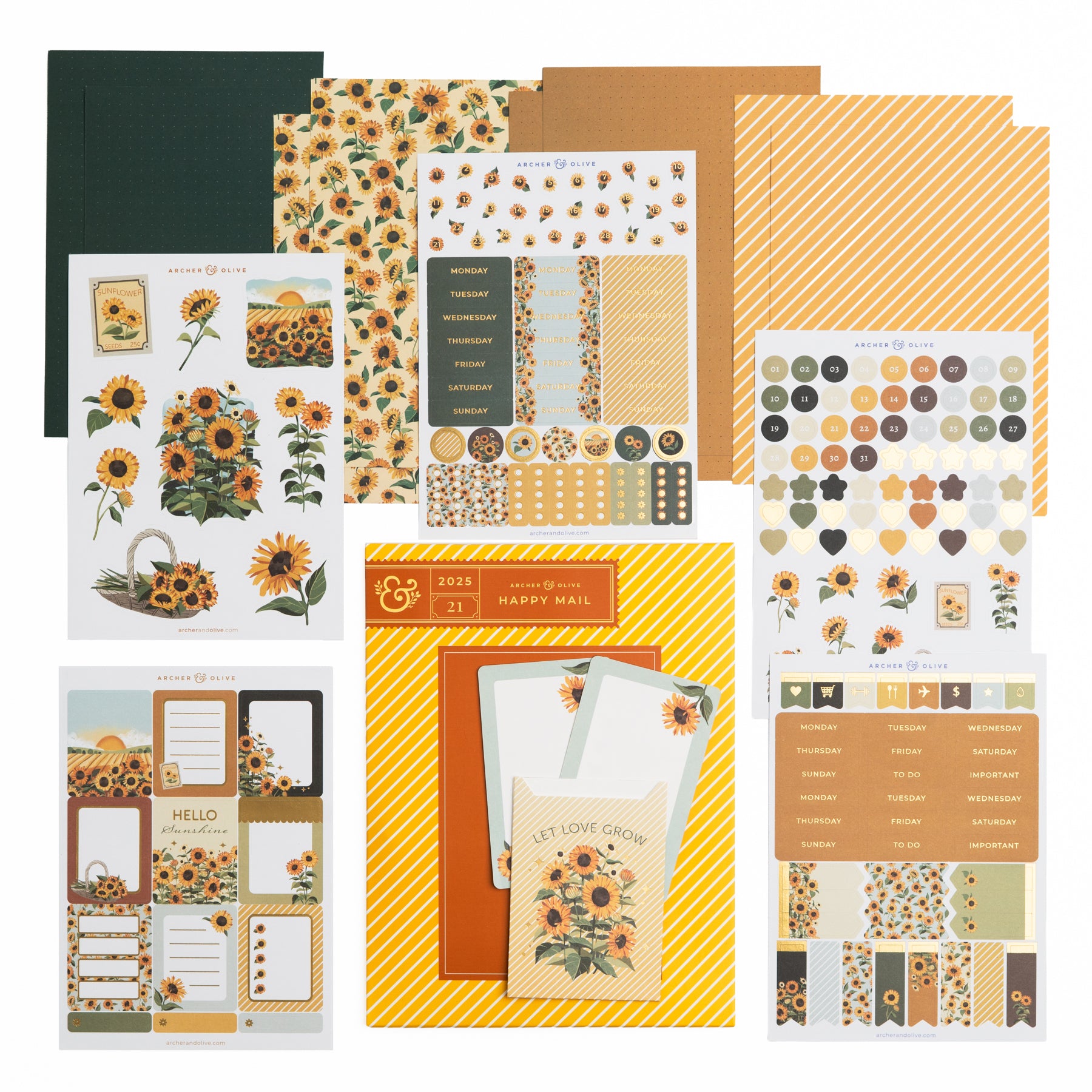 Sunflower Field Kit - Archer and Olive